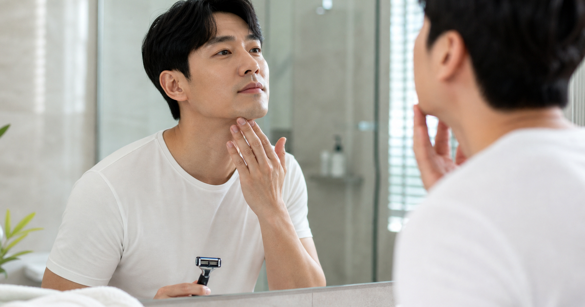 면도 후 애프터쉐이브 루틴 방법 기준: 따가움 줄이는 마무리 순서 대표 이미지