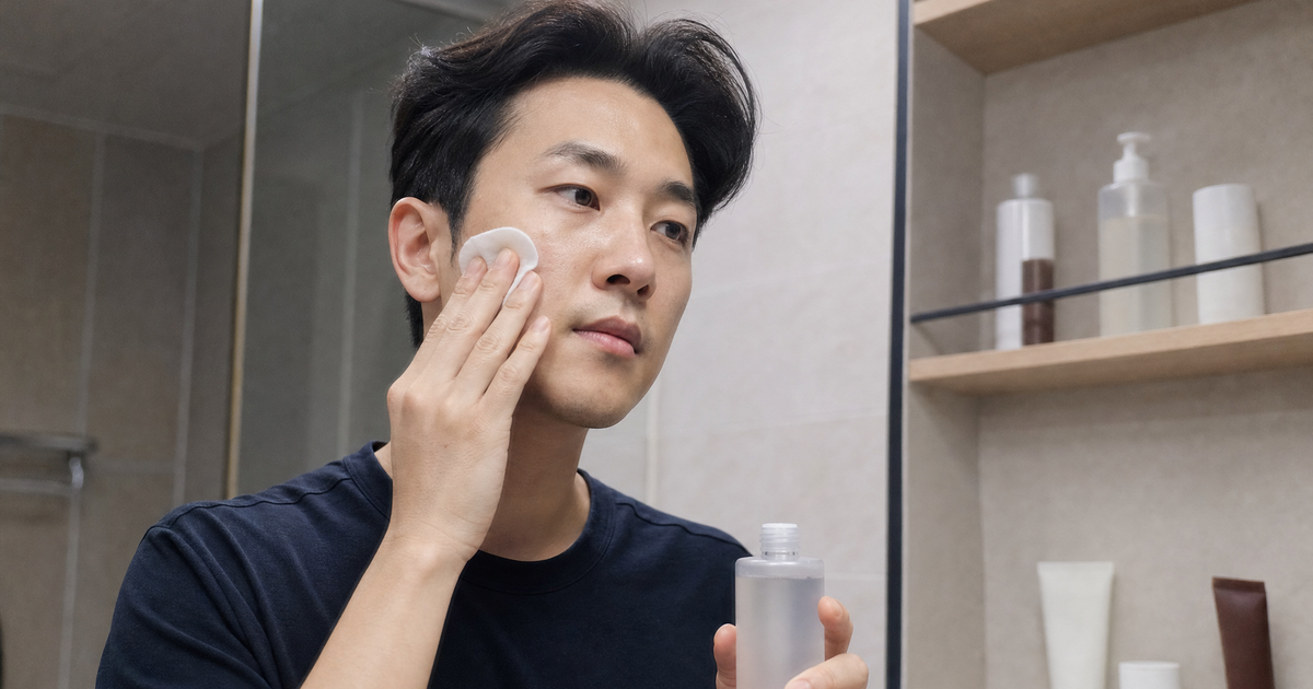 남자 AHA BHA 각질 성분 입문 본문 체크 이미지