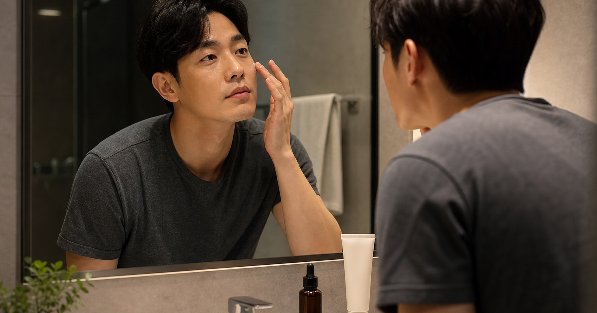 남자 레티놀 입문 사용법 기준: 처음 쓸 때 자극 줄이는 밤 루틴 대표 이미지