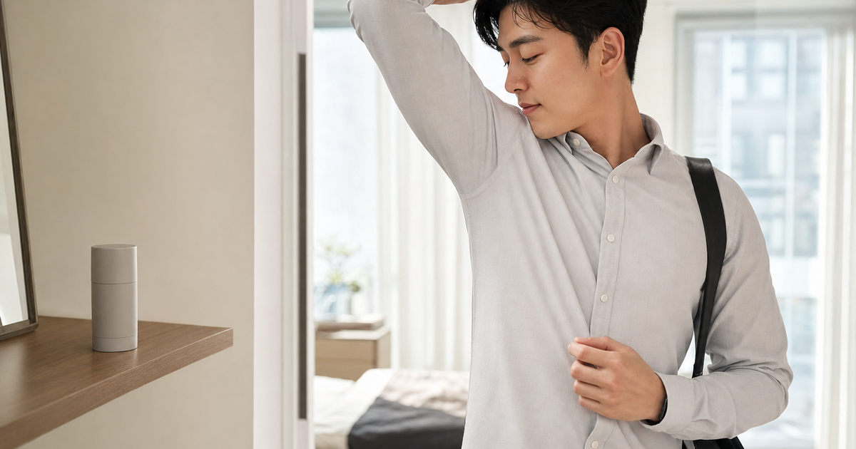 남자 데오드란트 바르는 시간: 겨드랑이 냄새 관리 기준