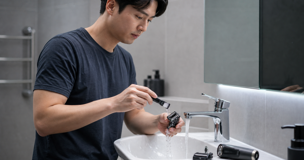 남자 전기면도기 날망 세척 기준: 피부 자극 줄이는 관리법