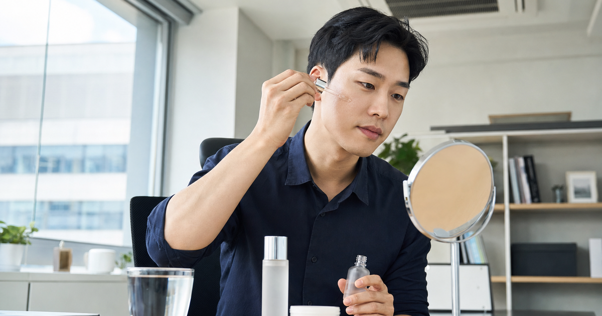 남자 수분 세럼 여름 냉방 건조 기준: 당김 줄이는 루틴