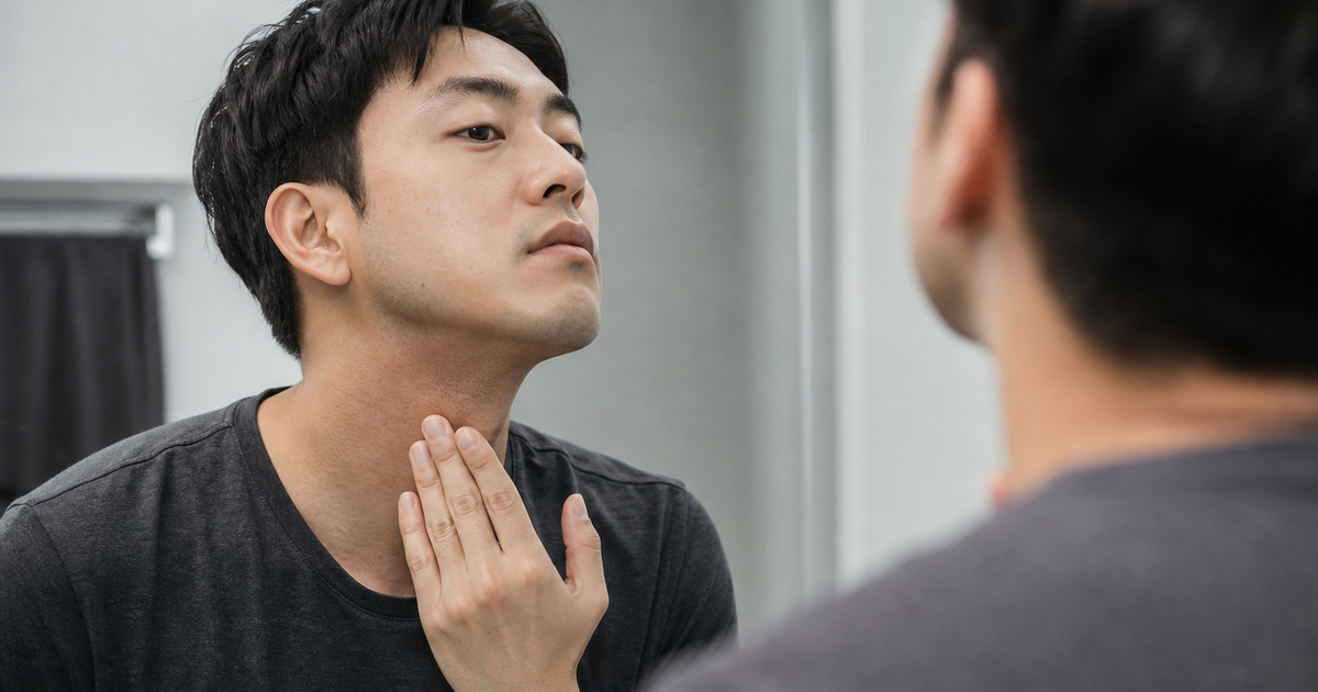남자 목 면도 인그로운 헤어 체크: 턱선 자극 줄이는 기준