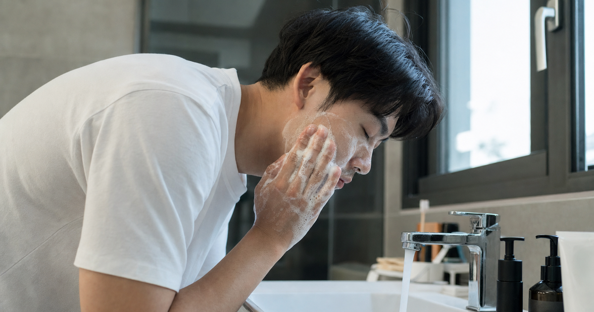 남자 저자극 클렌저 아침 세안 기준: 뽀득함보다 편안함 보는 법