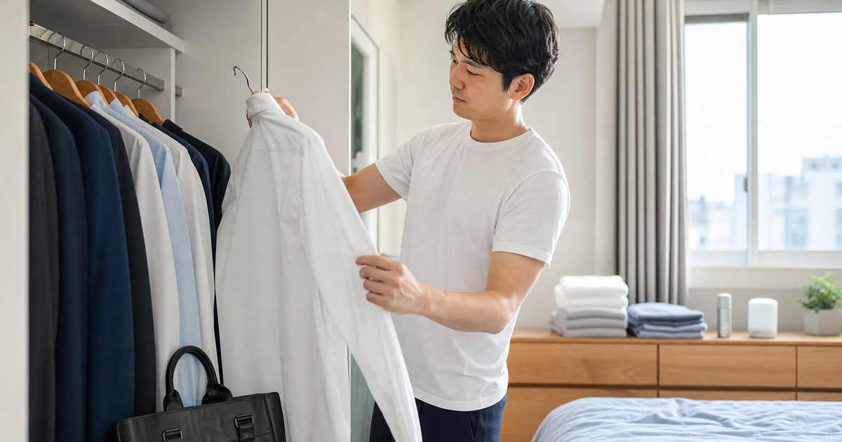 남자 셔츠 땀냄새 출근 전 관리 기준: 하루 냄새 줄이는 체크