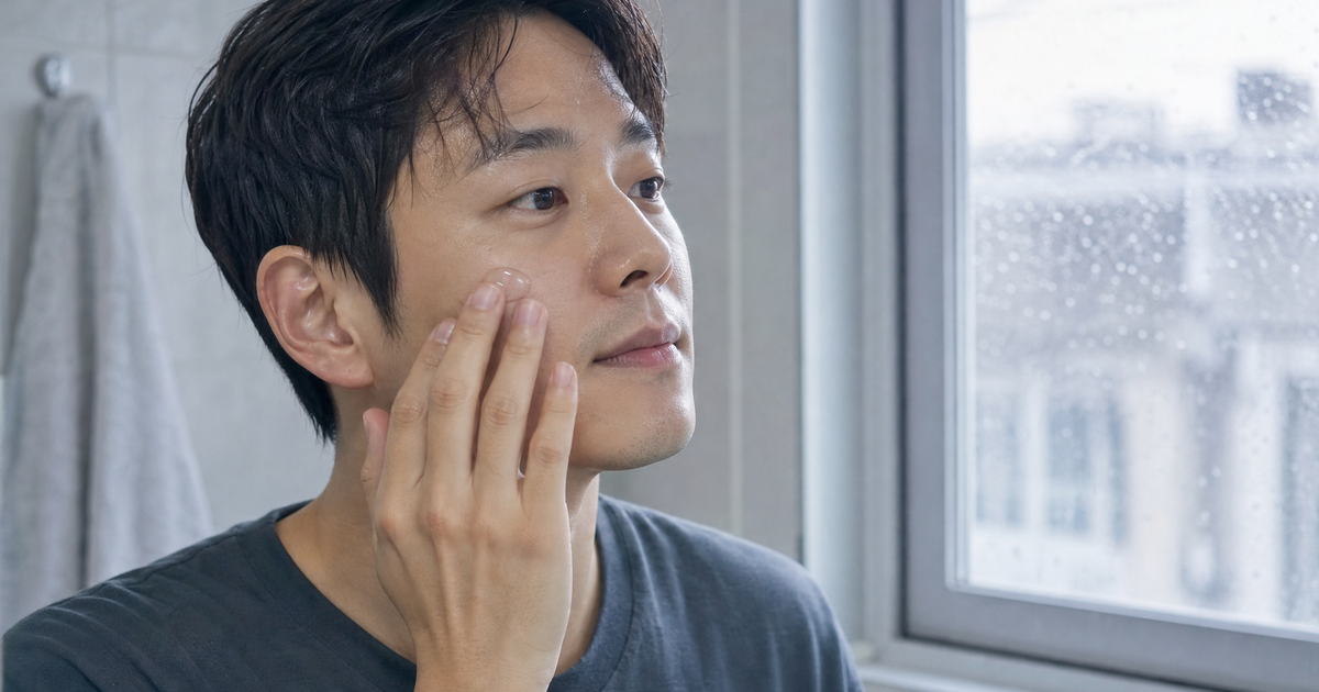 남자 장마철 수분크림 끈적임 본문 체크 이미지