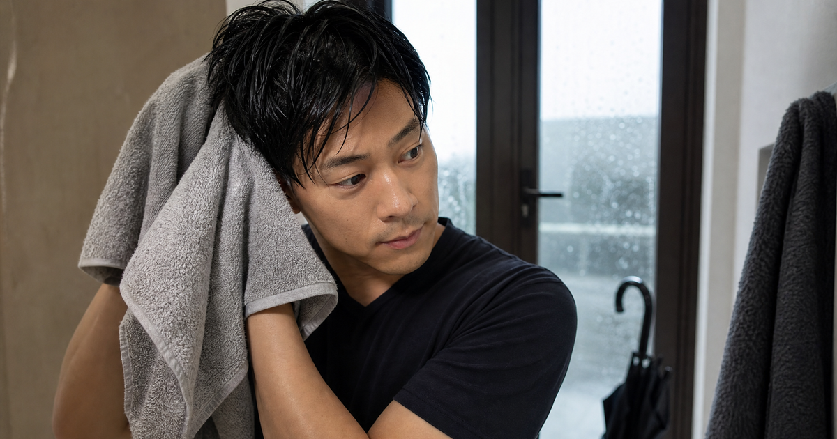 남자 장마철 두피 냄새 샴푸 기준: 습한 날 저녁 루틴
