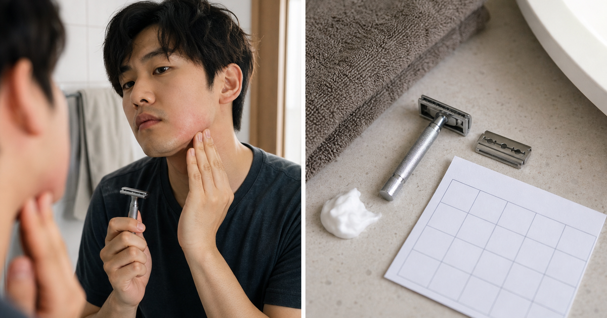 남자 면도날 교체 주기 본문 체크 이미지