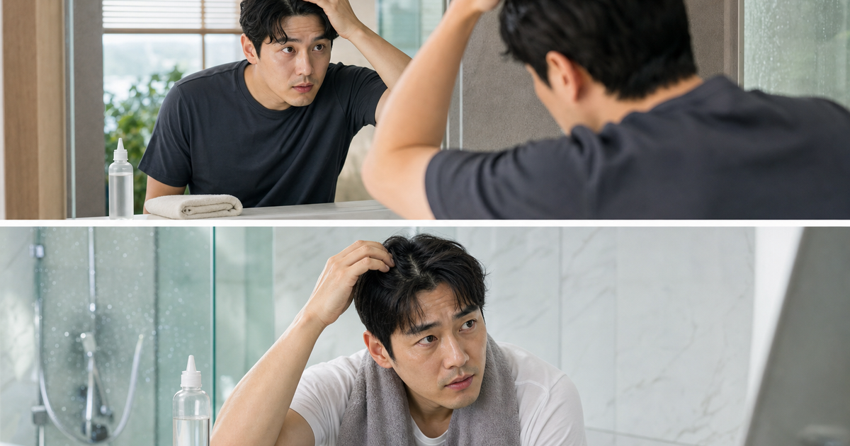 남자 두피 쿨링 토닉 여름 가려움 본문 체크 이미지