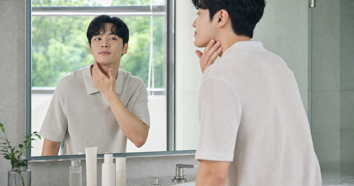 남자 여름 수분크림 본문 체크 이미지