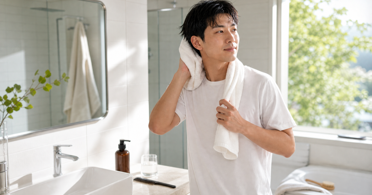 남자 두피 땀 관리 체크포인트 이미지