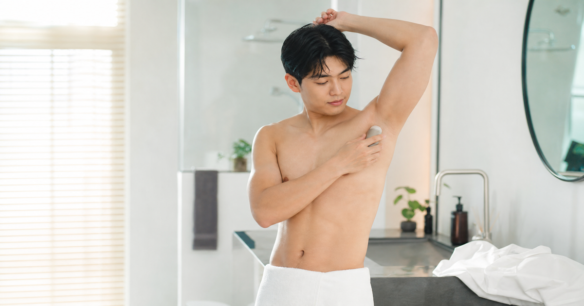 남자 겨드랑이 데오드란트 샤워 후 사용 기준: 냄새 관리 루틴