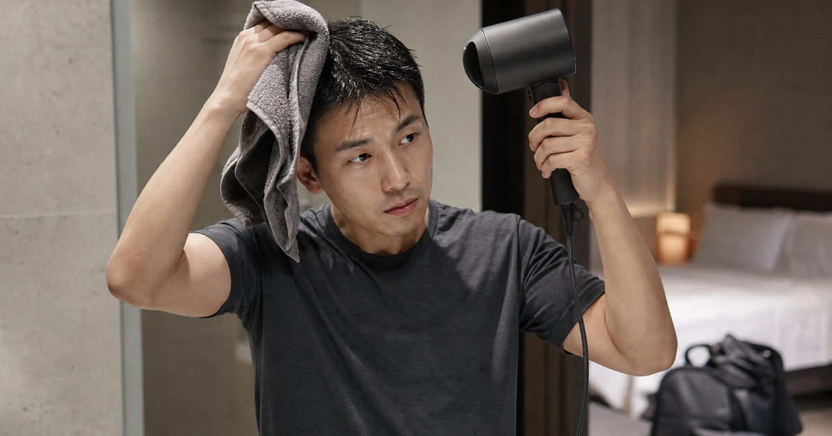 남자 운동 후 두피 땀 말리기 기준: 자기 전 냄새 줄이는 루틴