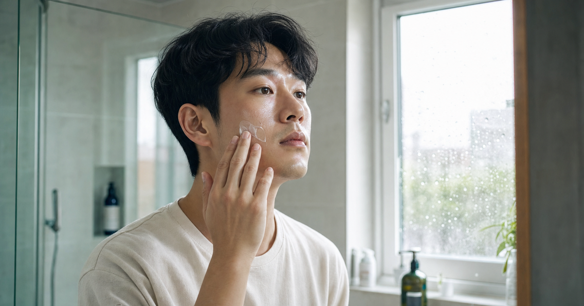 남자 장마철 피지 수분크림 기준: 번들거림 줄이는 가벼운 보습 루틴
